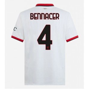 AC Milan Ismael Bennacer #4 Replika Udebanetrøje 2024-25 Kortærmet